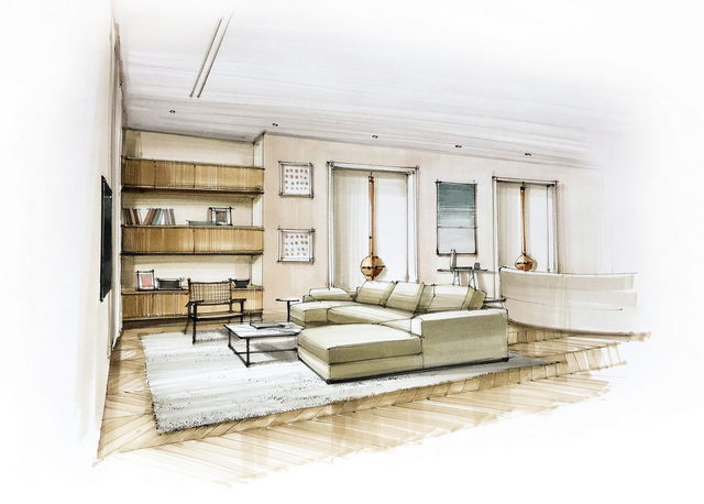 Architectural Sketch